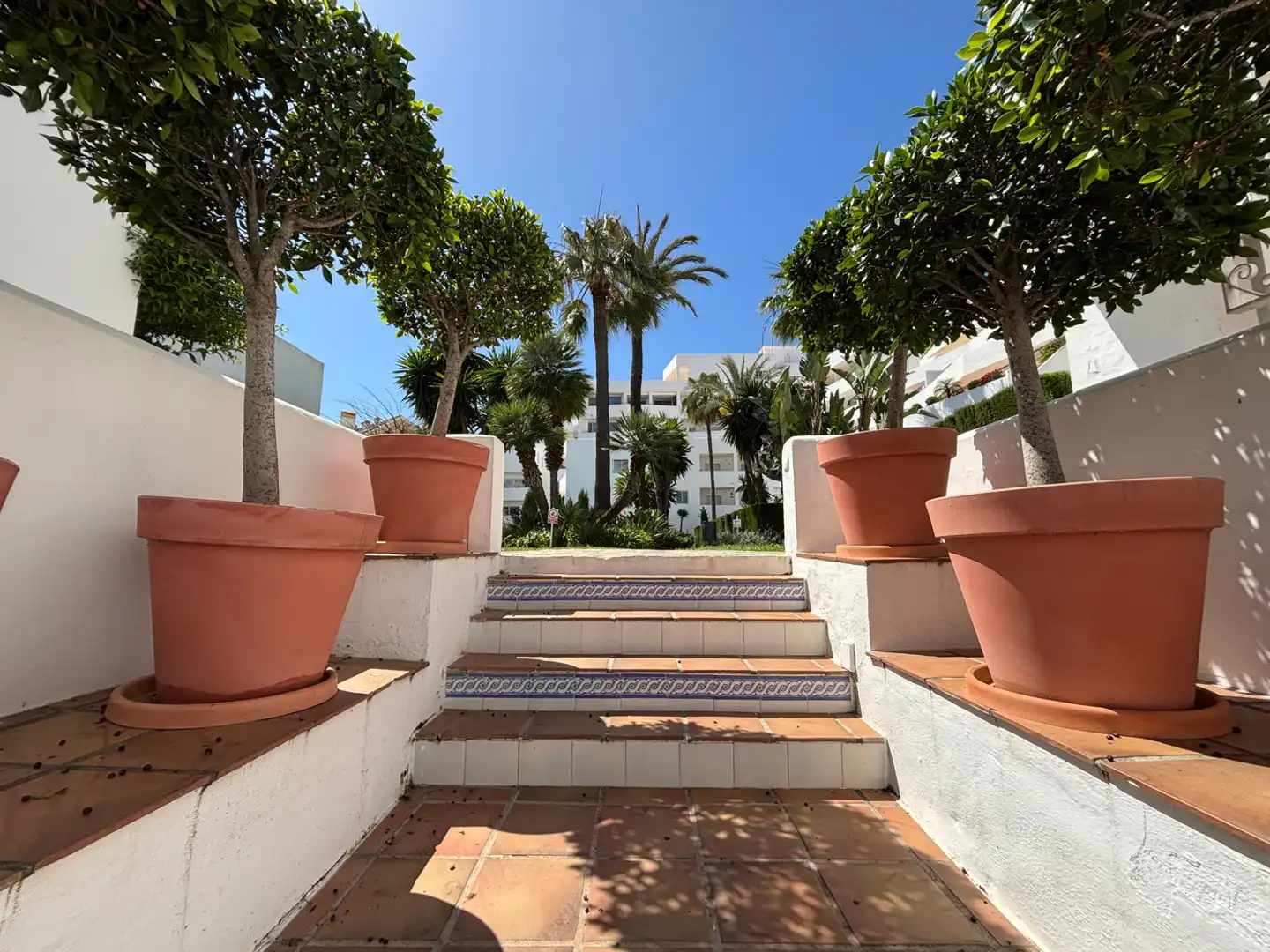 Terrace of Flat for sale in Marbella  with Air Conditioner, Private garden and Terrace