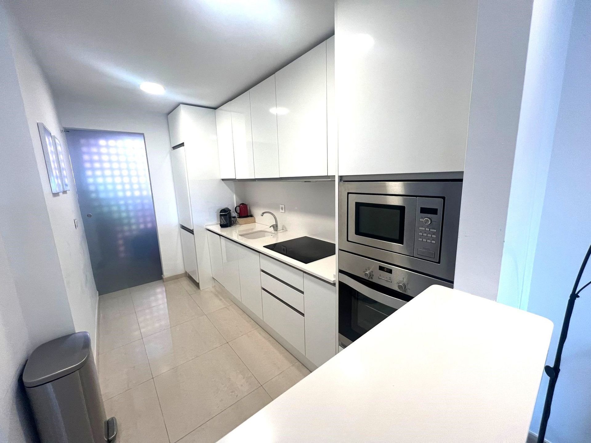 Kitchen of Apartment for sale in Marbella  with Air Conditioner, Terrace and Swimming Pool