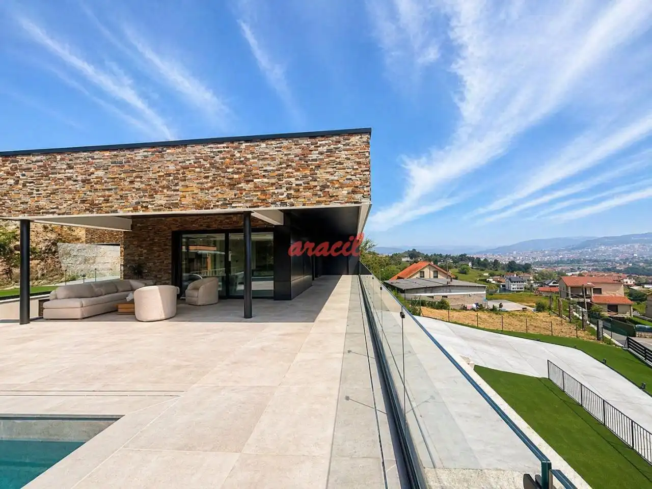 Terrassa de Casa o xalet en venda en Barbadás amb Calefacció, Jardí privat i Terrassa