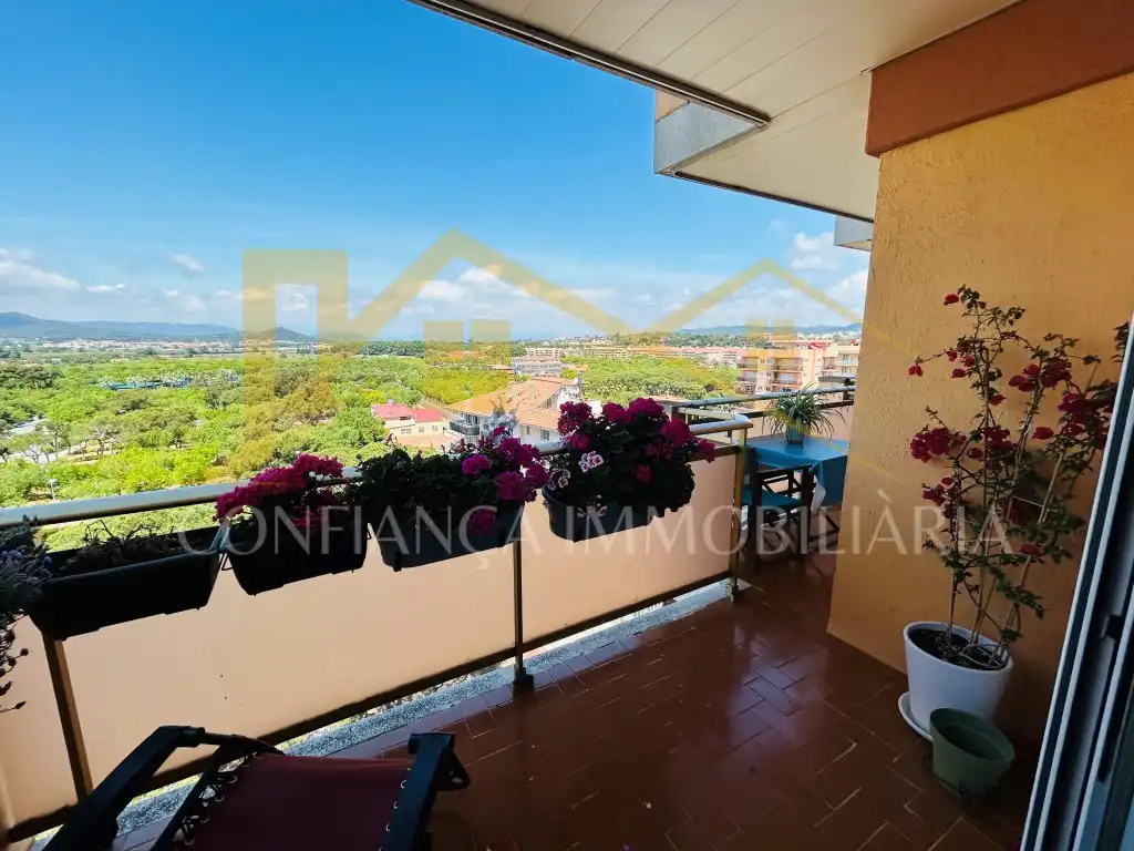 Terrasse von Wohnung zum Verkauf in Blanes mit Schwimmbad