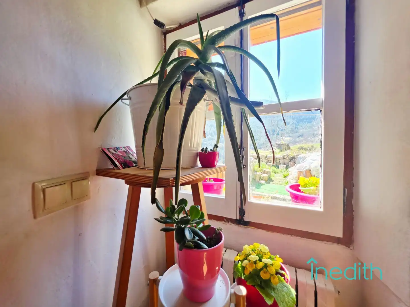 Terrassa de Casa o xalet en venda en El Pont de Bar amb Aire condicionat, Jardí privat i Terrassa