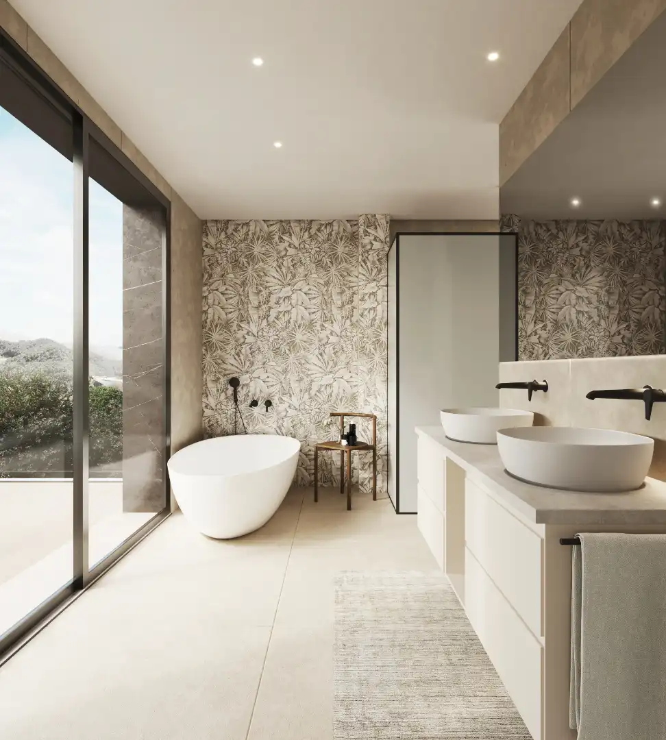 Bathroom of Houses for sale in Torrelodones  with Air Conditioner, Heating and Private garden