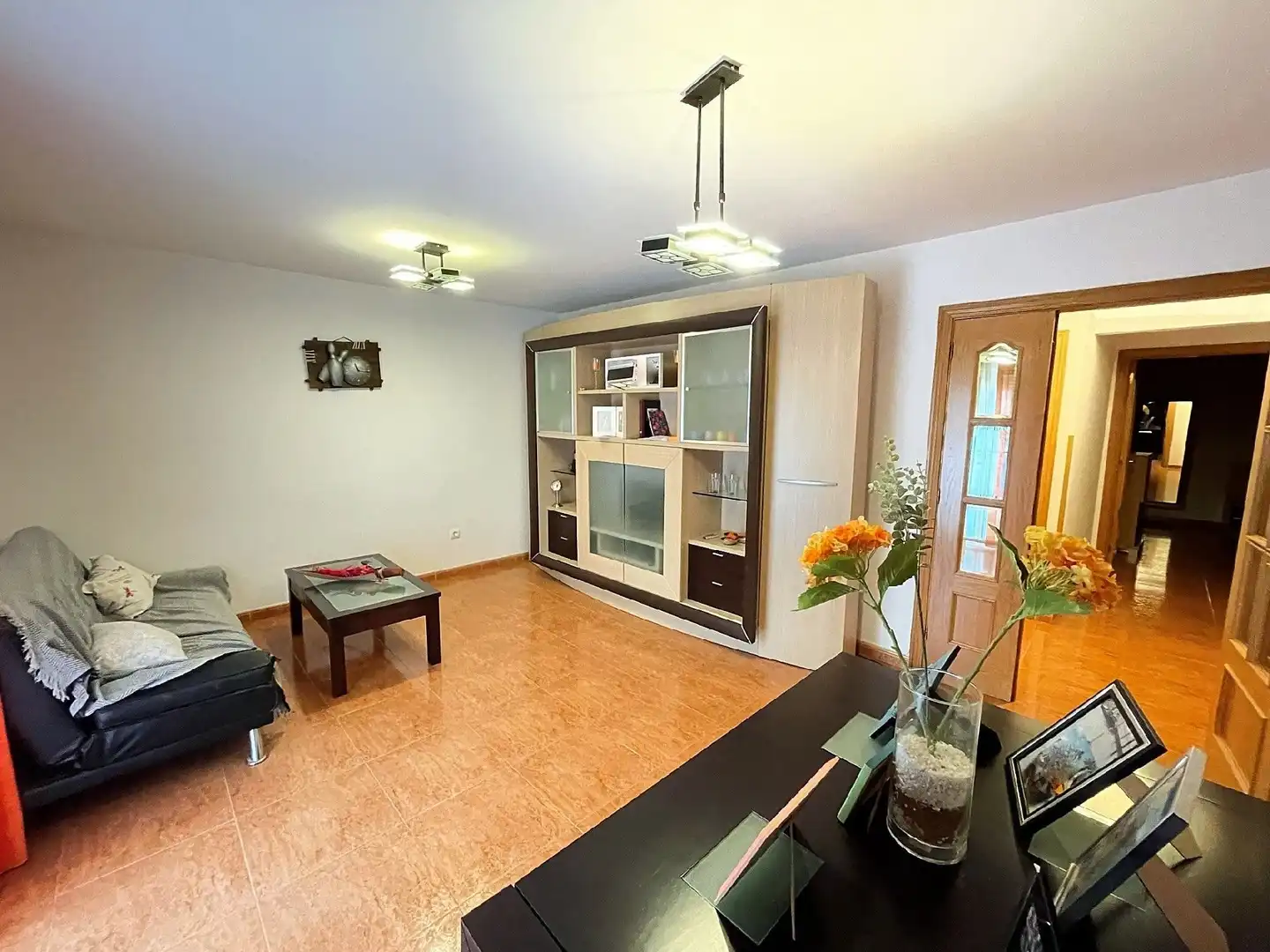 Sala de estar de Piso de alquiler en Plasencia con Amueblado