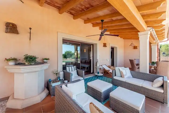 Terrassa de Finca rústica en venda en Felanitx amb Aire condicionat, Jardí privat i Terrassa