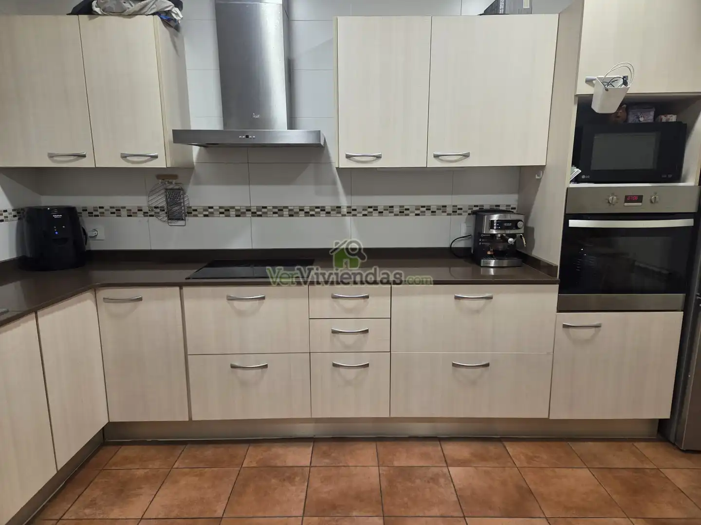 Cocina de Casa o chalet en venta en Vallirana con Aire acondicionado, Calefacción y Jardín privado
