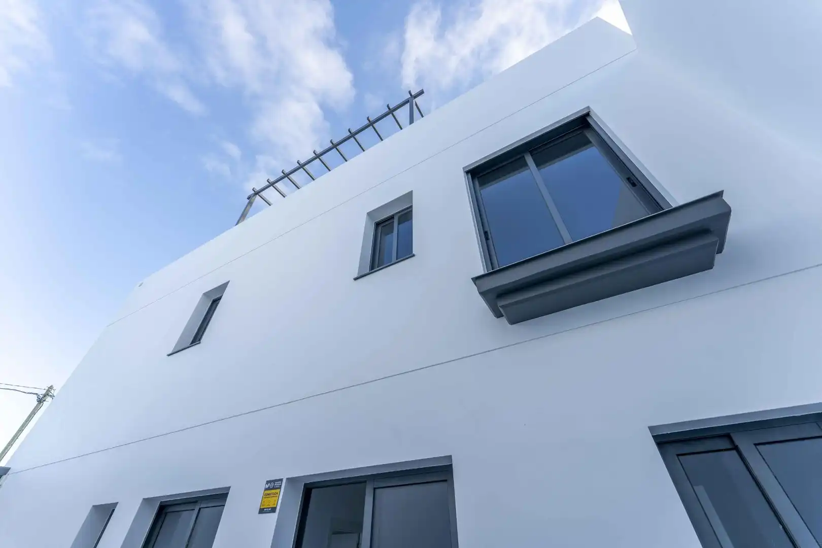Vista exterior de Casa adosada en venta en San Miguel de Abona con Aire acondicionado, Jardín privado y Terraza