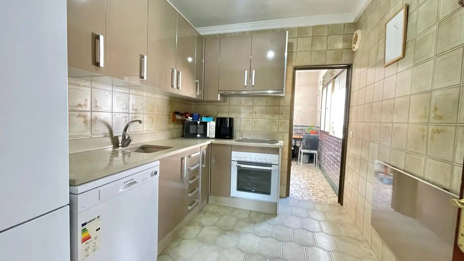Cocina de Piso en venta en El Cuervo de Sevilla con Aire acondicionado