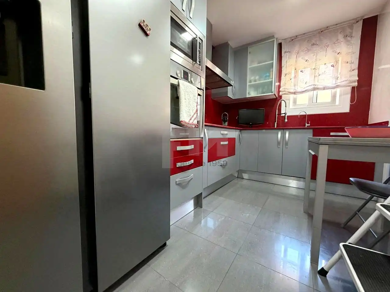 Kitchen of Flat for sale in Barcelona  with Air Conditioner and Balcony