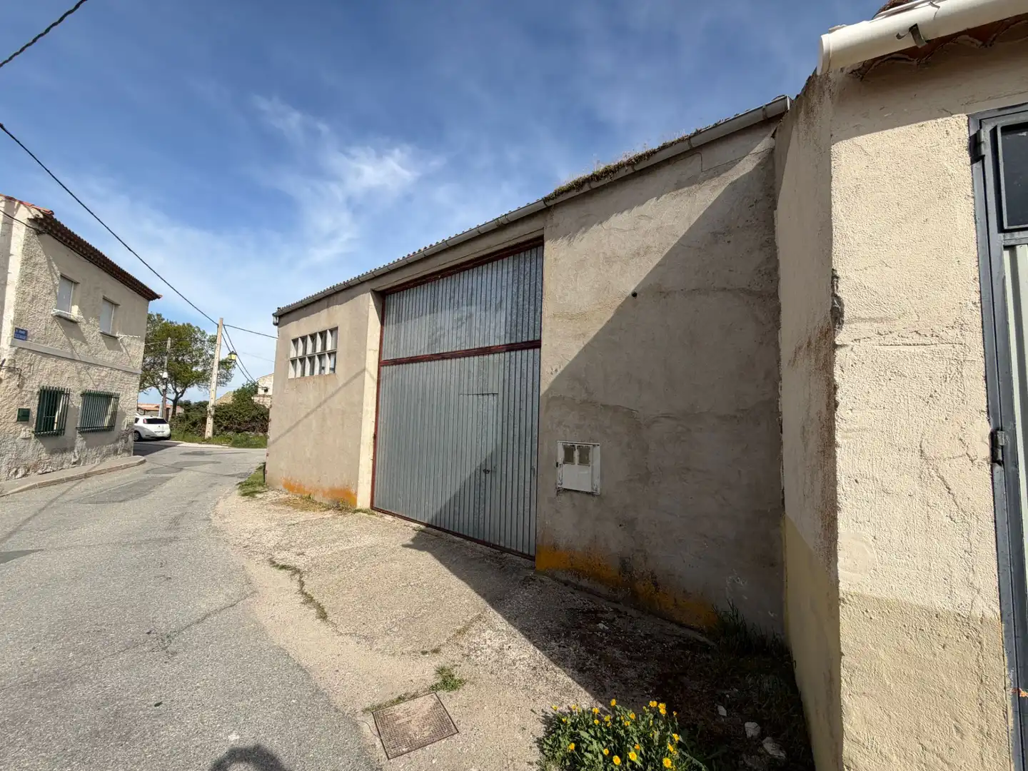 Vista exterior de Nave industrial en venta en Ávila