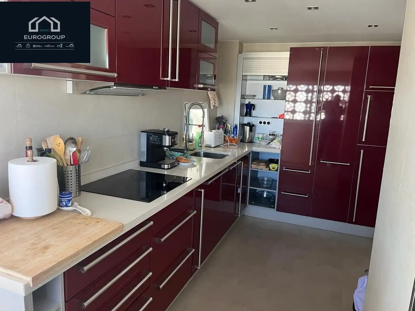 Cocina de Ático en venta en Finestrat con Aire acondicionado, Calefacción y Terraza