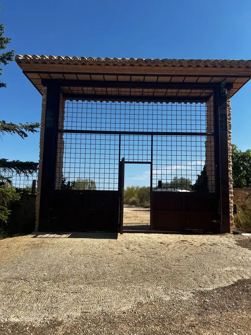 Vista exterior de Finca rústica en venta en Villena con Trastero