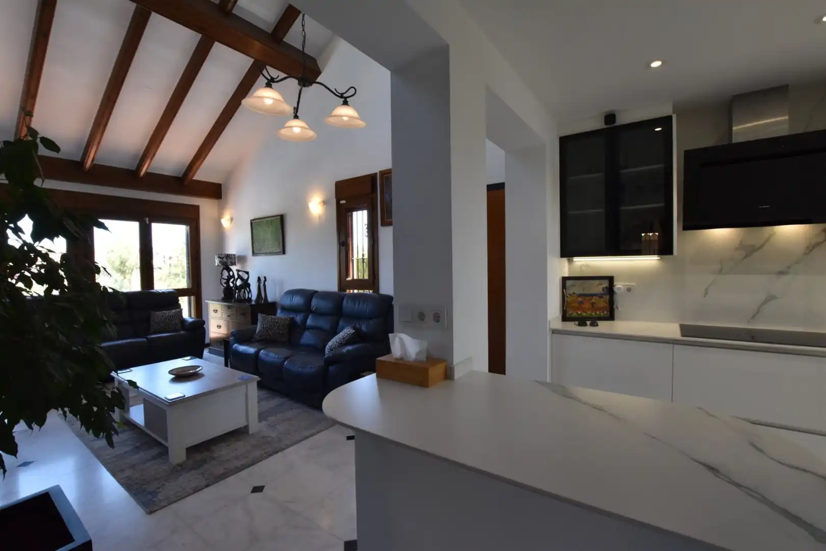 Sala de estar de Casa o chalet en venta en Algorfa con Aire acondicionado, Calefacción y Jardín privado