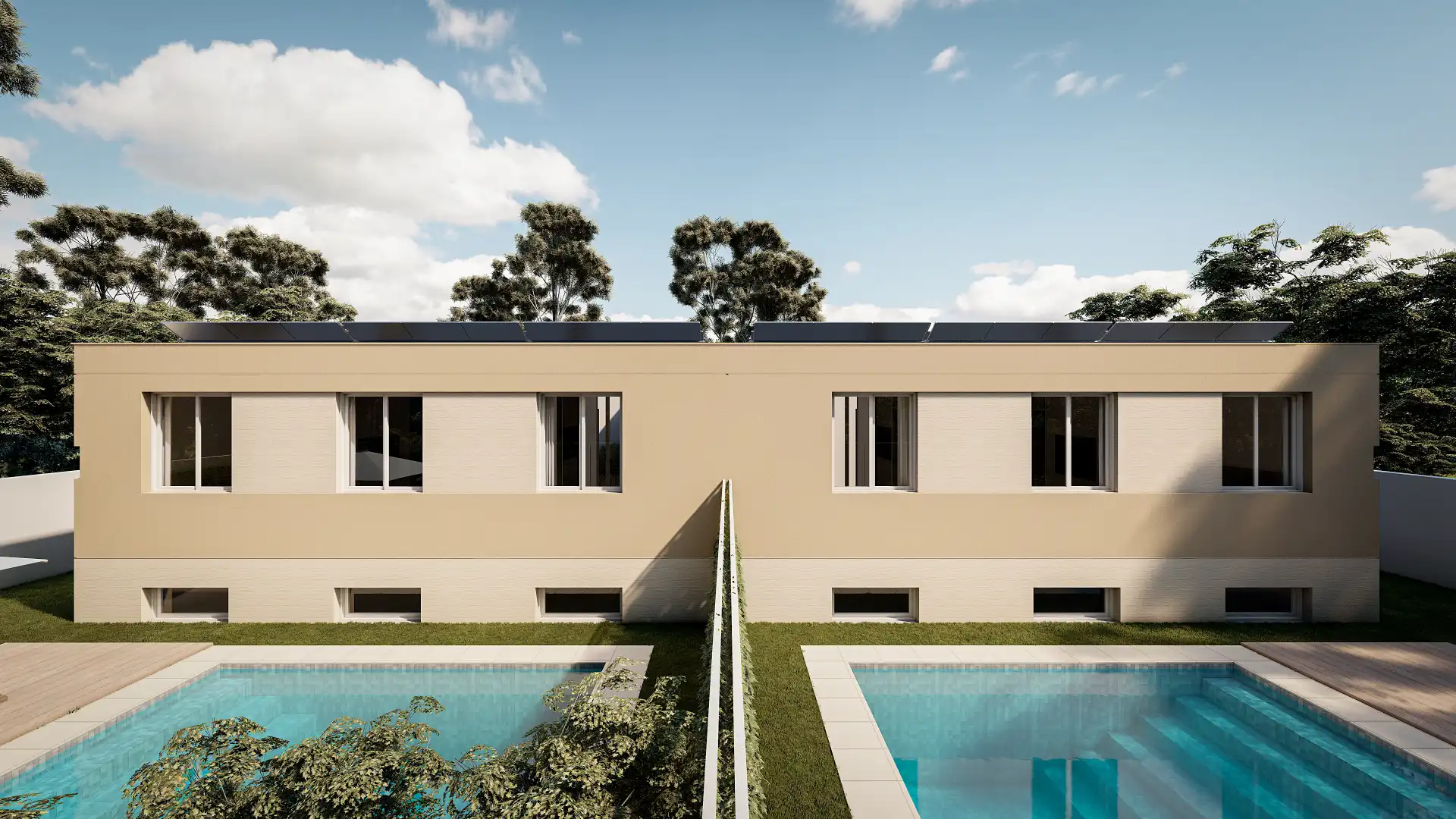 Vista exterior de Casa adosada en venta en Cubas de la Sagra con Calefacción, Jardín privado y Terraza