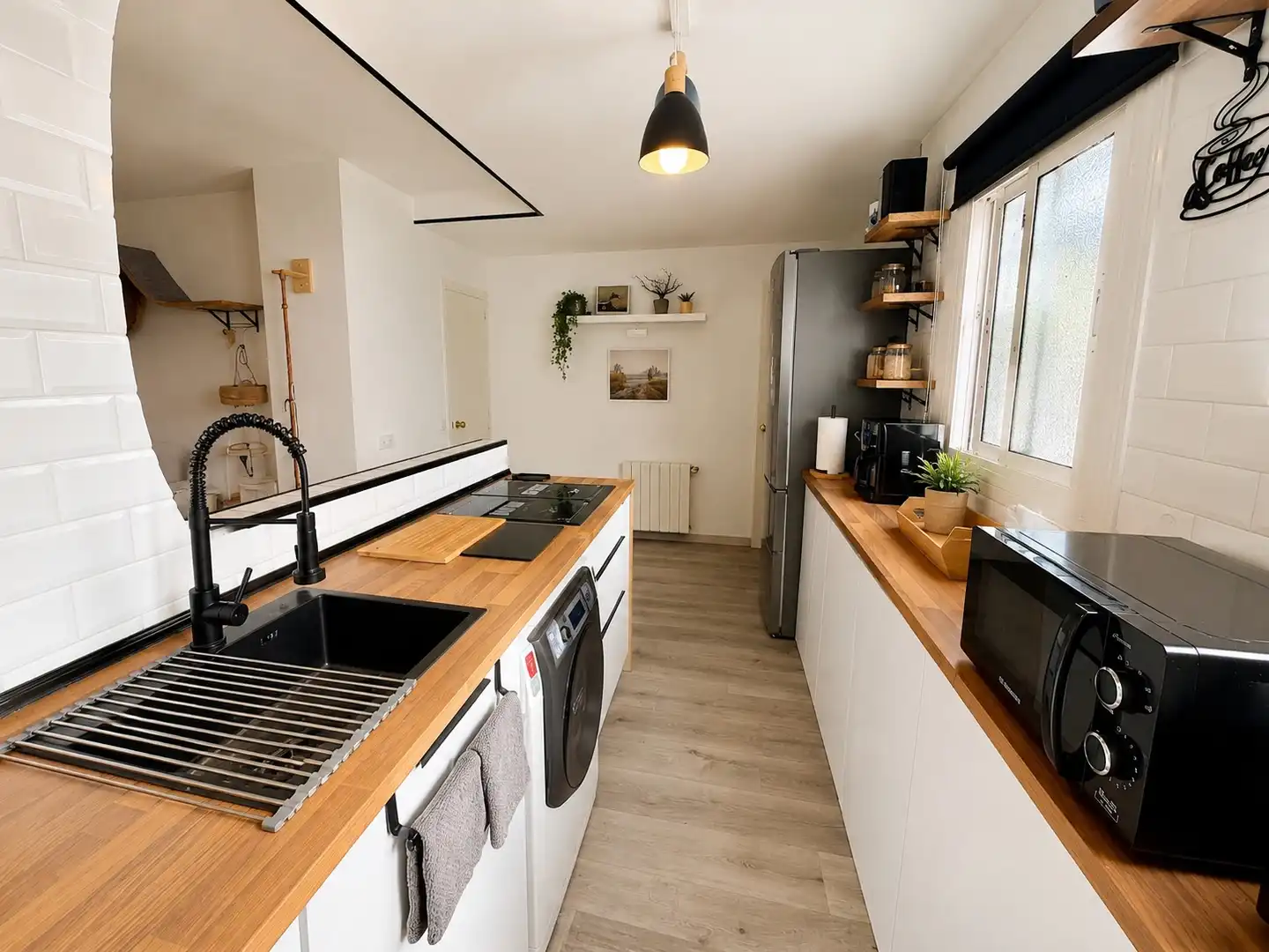 Kitchen of Flat for sale in Cornellà de Llobregat  with Balcony