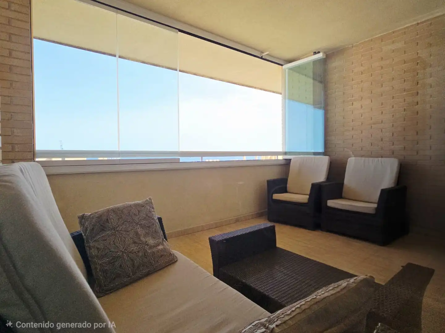 Terrasse von Dachboden zur Miete in San Gabriel - Palmeral - Urbanova