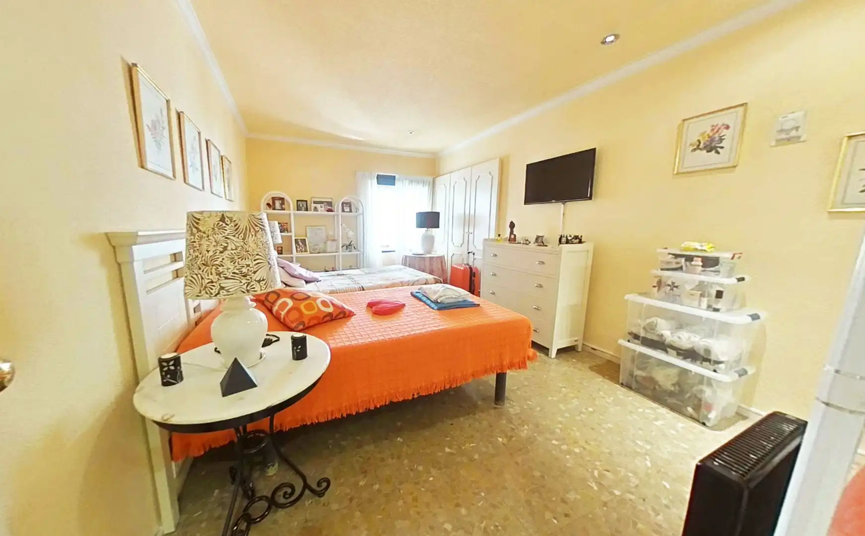 Bedroom of Flat for sale in Torremolinos  with Air Conditioner, Terrace and Furnished