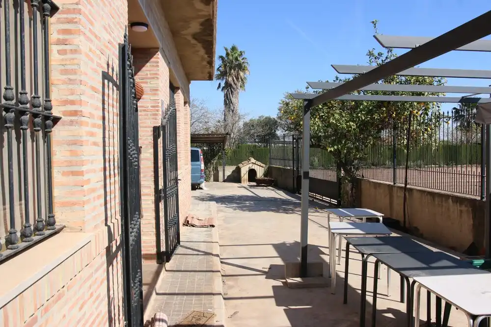 Terraza de Casa o chalet en venta en Alboraya con Jardín privado, Trastero y Piscina