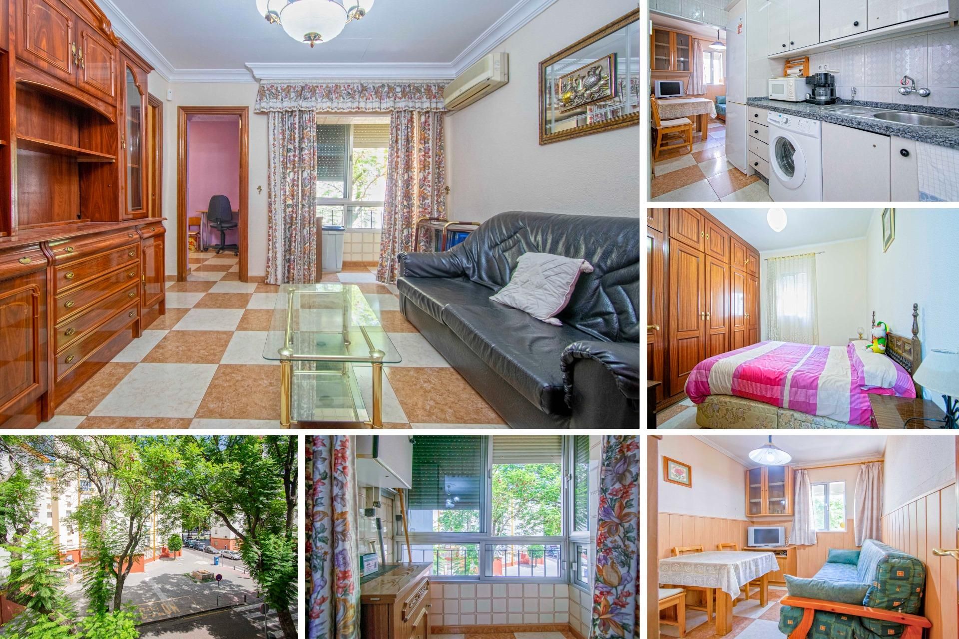Exterior view of Flat for sale in  Sevilla Capital  with Air Conditioner