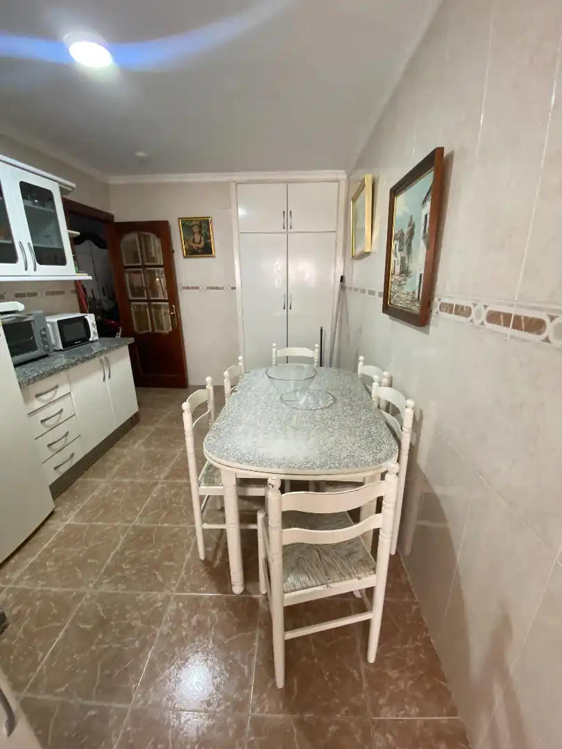 Dining room of Flat for rent in Málaga  with Air Conditioner, Terrace and Furnished