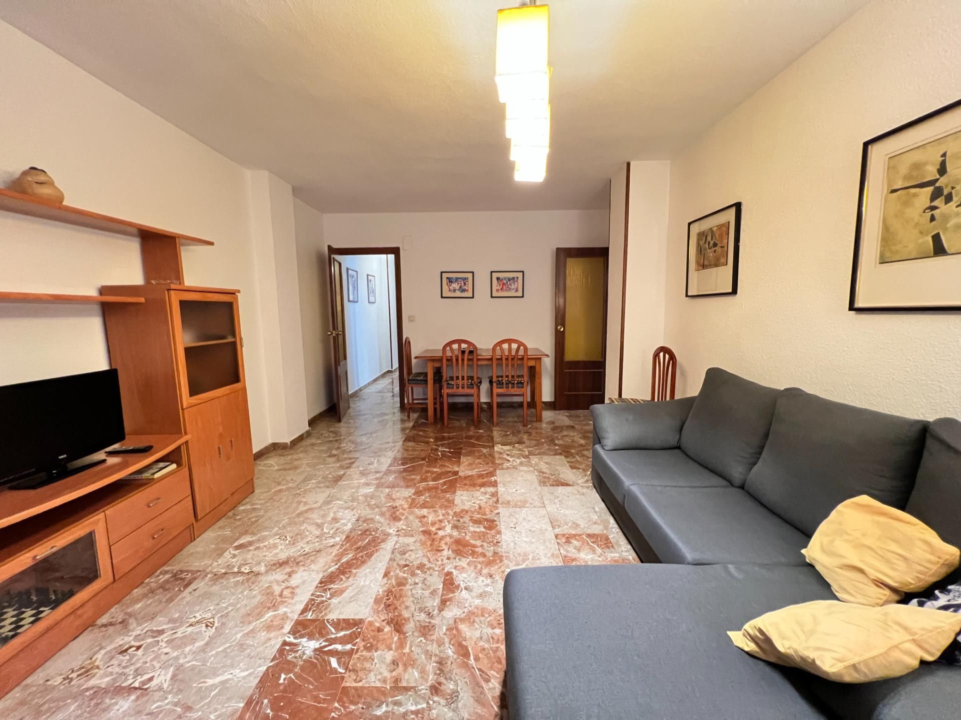 Living room of Flat for rent in  Granada Capital  with Furnished
