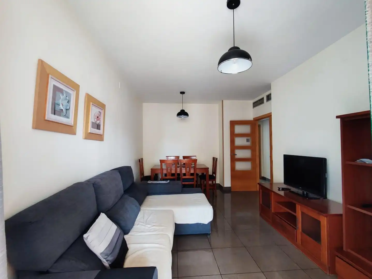 Sala de estar de Apartamento en venta en Benidorm con Aire acondicionado, Calefacción y Jardín privado