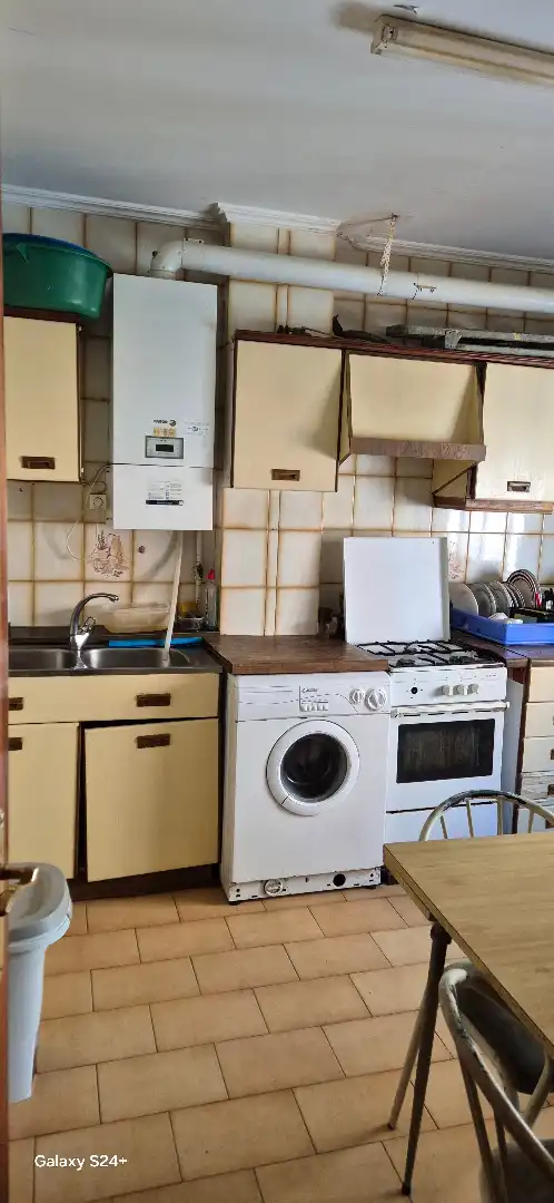 Kitchen of Flat for sale in  Logroño  with Heating and Furnished
