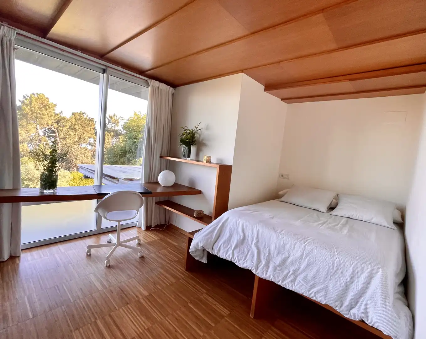 Habitación de Casa o chalet de alquiler en Nigrán con Calefacción, Jardín privado y Parquet