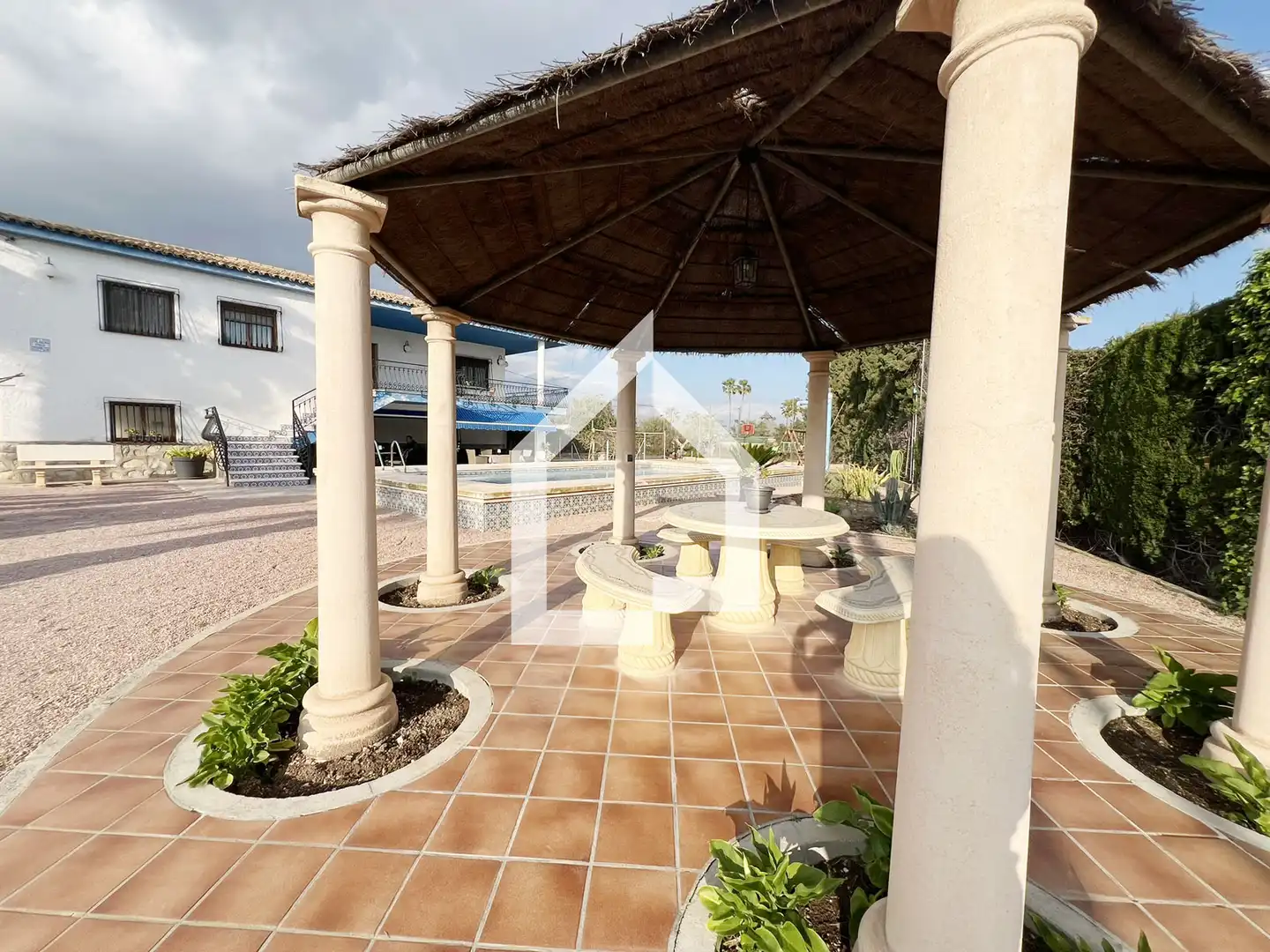 Terraza de Casa o chalet en venta en San Vicente del Raspeig / Sant Vicent del Raspeig con Jardín privado, Terraza y Trastero