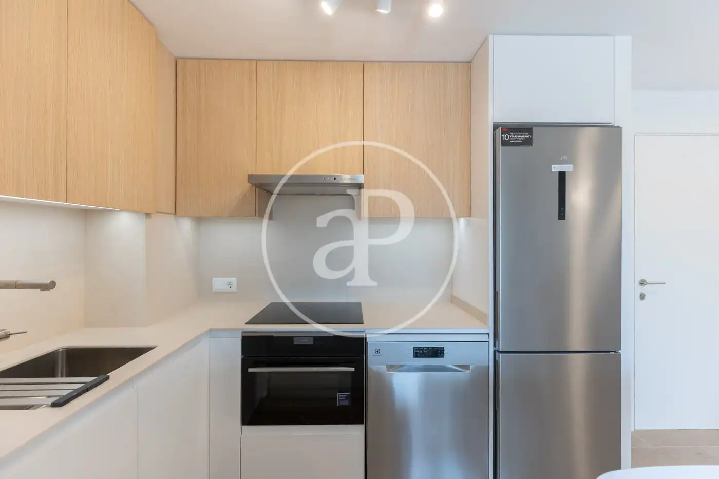 Cocina de Piso de alquiler en Son Servera con Aire acondicionado, Calefacción y Jardín privado