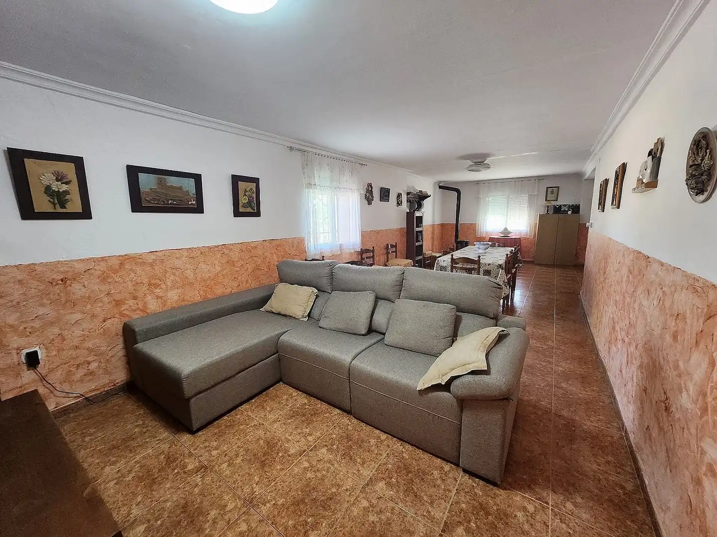 Wohnzimmer von Country house zum Verkauf in Villena mit Terrasse und Möbliert