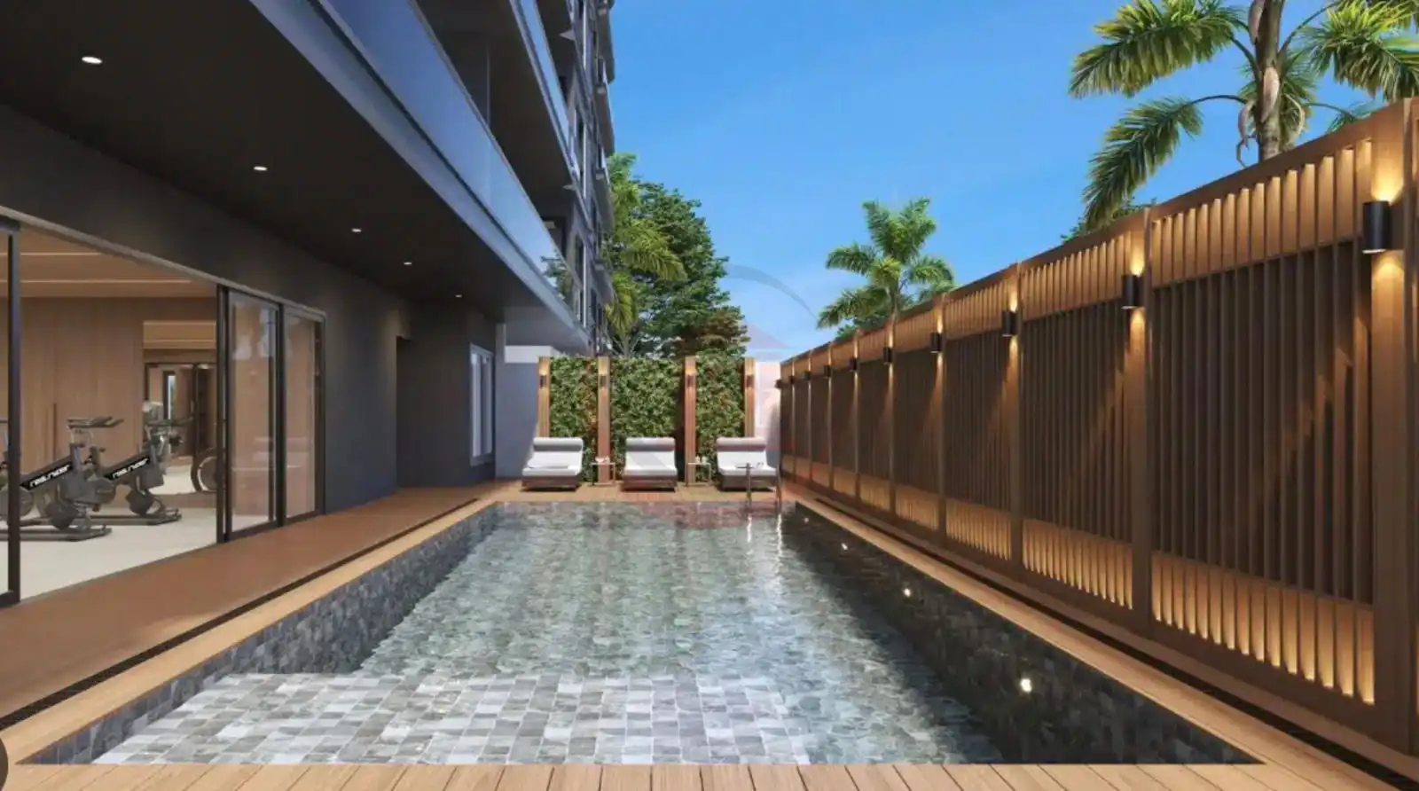 Swimming pool of Buildings for sale in Barcelona