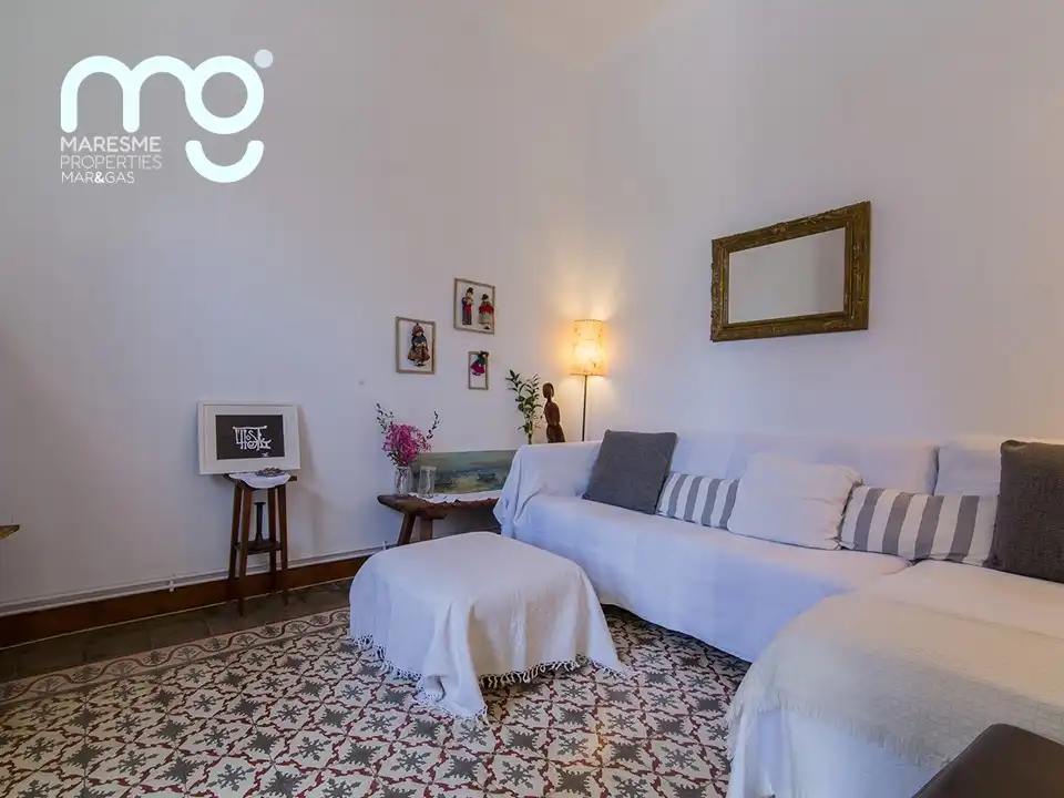Wohnzimmer von Country house zum Verkauf in Vilassar de Mar mit Heizung, Privatgarten und Schwimmbad