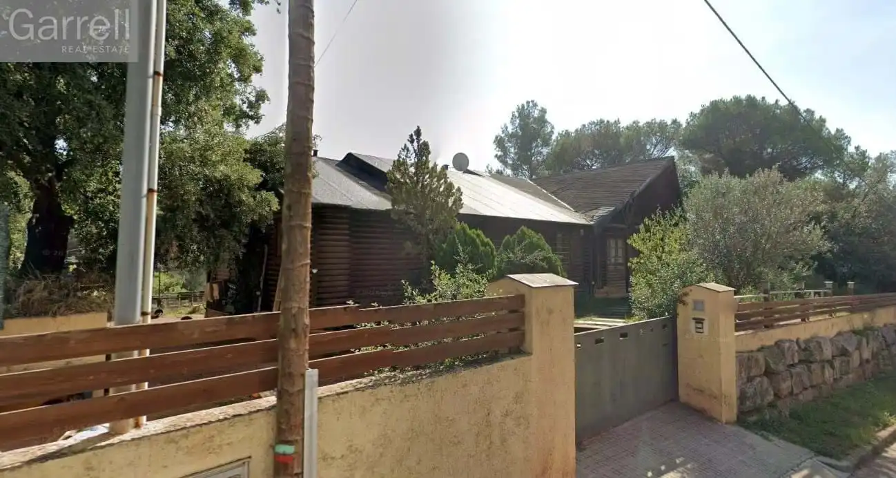 Vista exterior de Casa o chalet en venta en Aiguafreda con Terraza