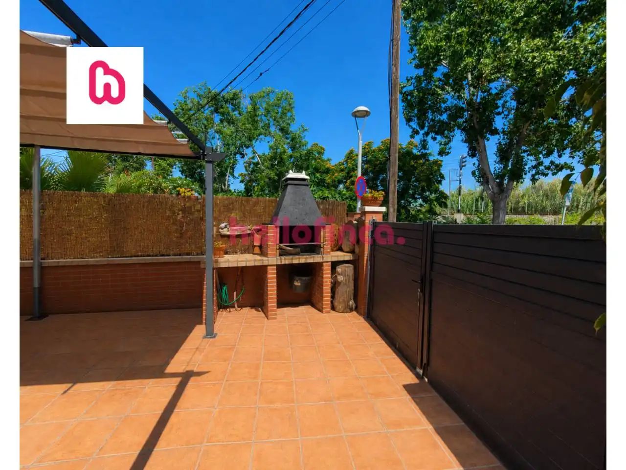 Terrace of Flat for sale in Vilanova i la Geltrú  with Air Conditioner, Heating and Private garden