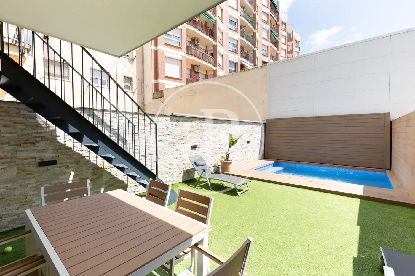 Terrassa de Casa adosada en venda en Sabadell amb Aire condicionat, Calefacció i Terrassa