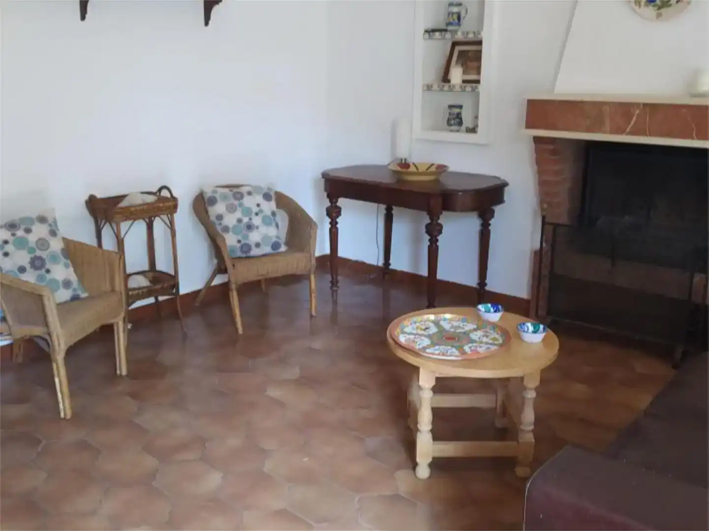 Sala de estar de Casa o chalet en venta en Ayamonte con Jardín privado, Piscina y Amueblado