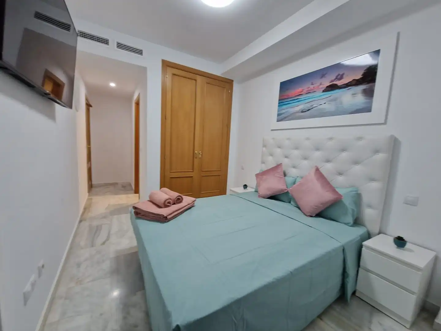 Habitación de Apartamento en venta en Calpe / Calp con Aire acondicionado, Terraza y Trastero