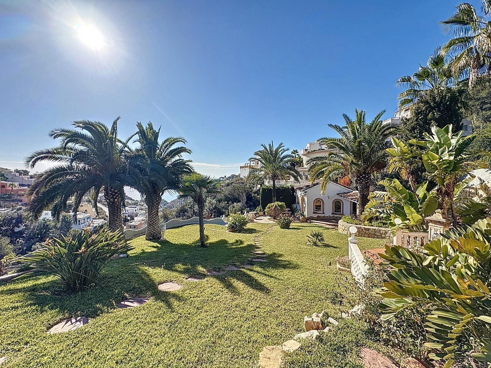 Garden of House or chalet for sale in Benitachell / El Poble Nou de Benitatxell  with Air Conditioner, Heating and Private garden