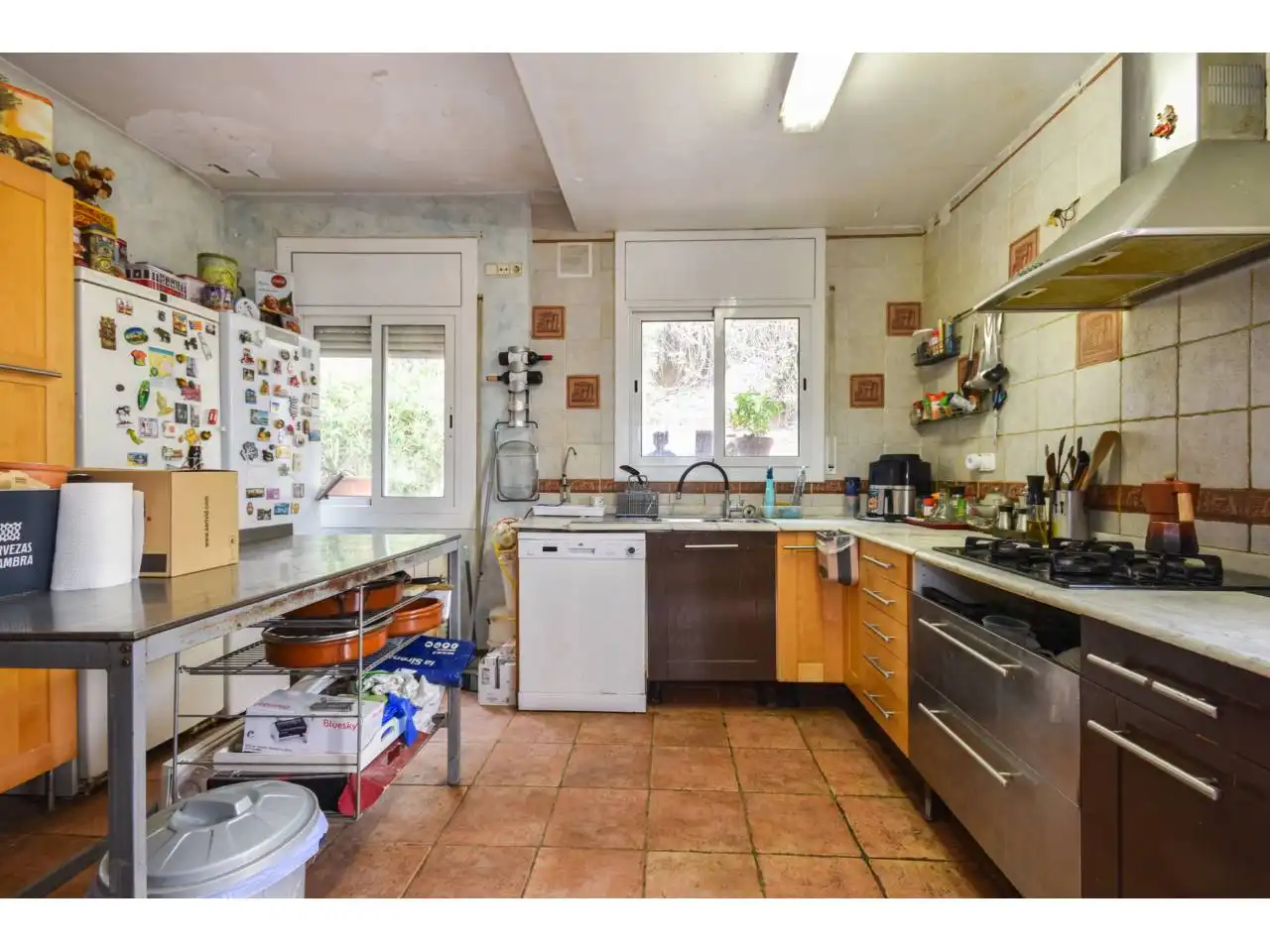 Cocina de Casa o chalet en venta en Abrera con Piscina