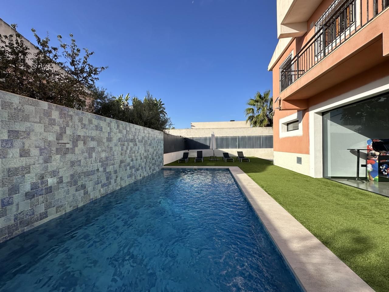 Swimming pool of House or chalet to rent in San Vicente del Raspeig / Sant Vicent del Raspeig  with Air Conditioner, Private garden and Terrace