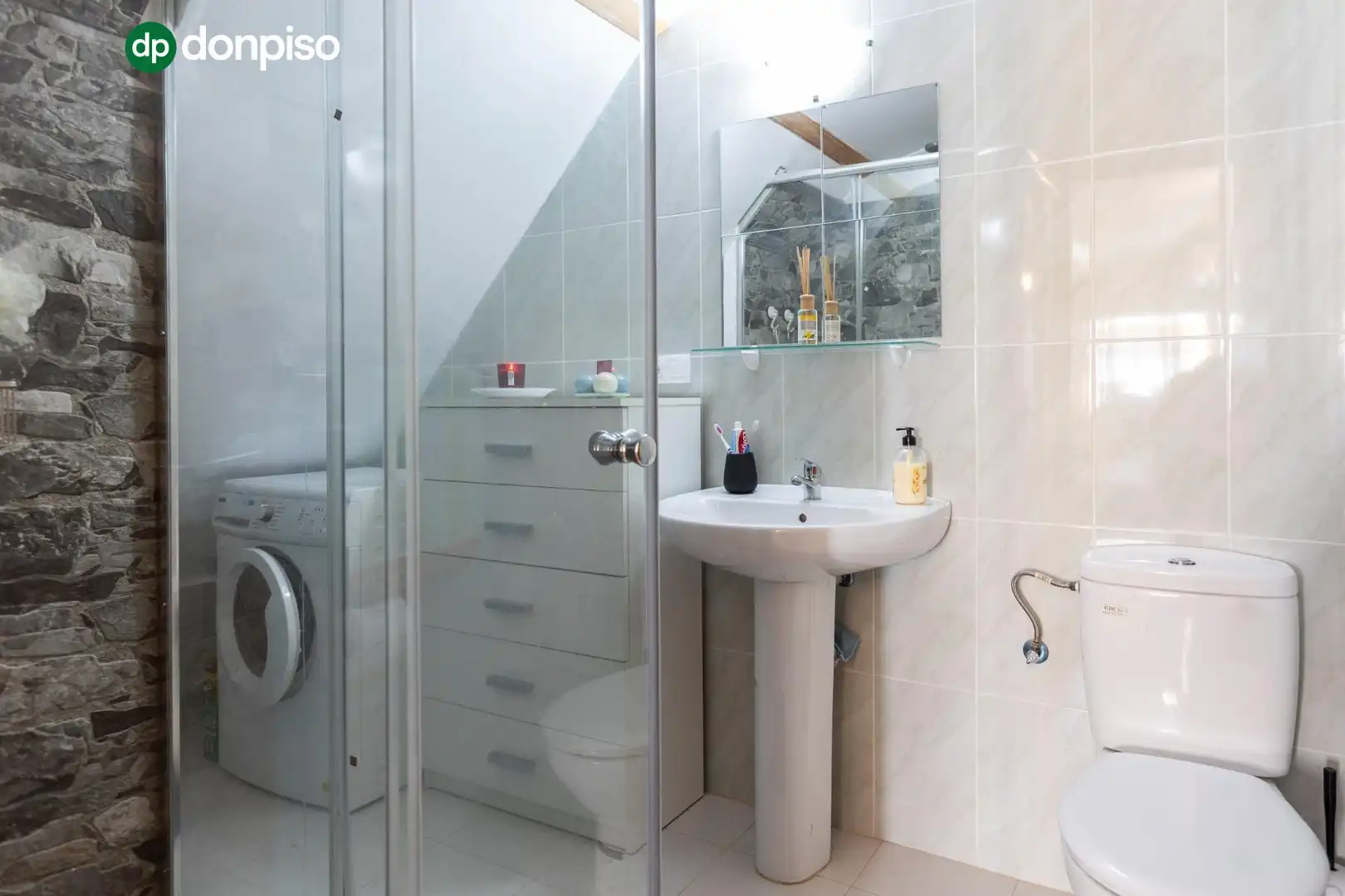 Bathroom of Attic for sale in Albuñol  with Heating, Terrace and Furnished