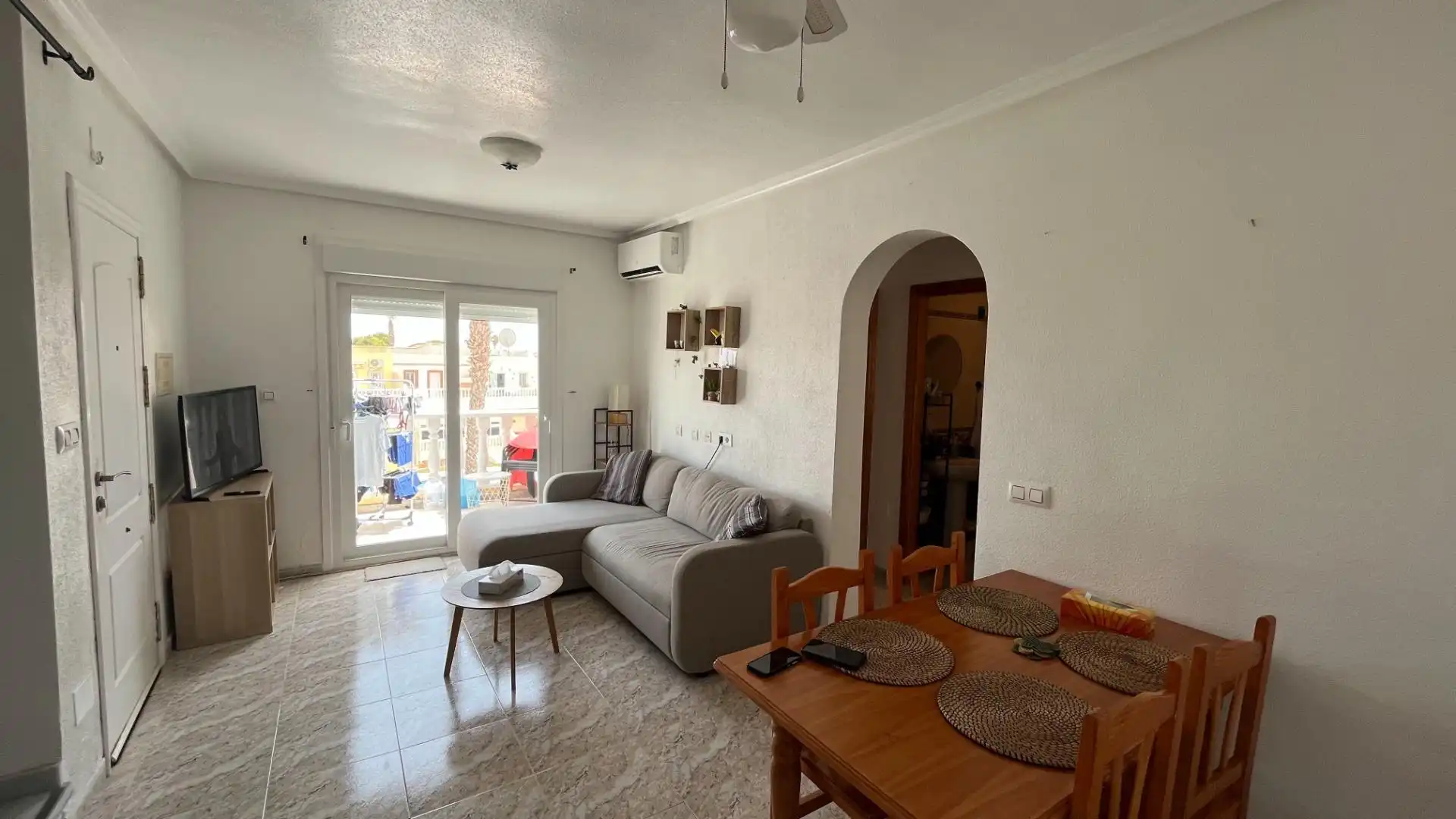 Living room of Apartments for rent in Orihuela  with Air Conditioner, Terrace and Furnished