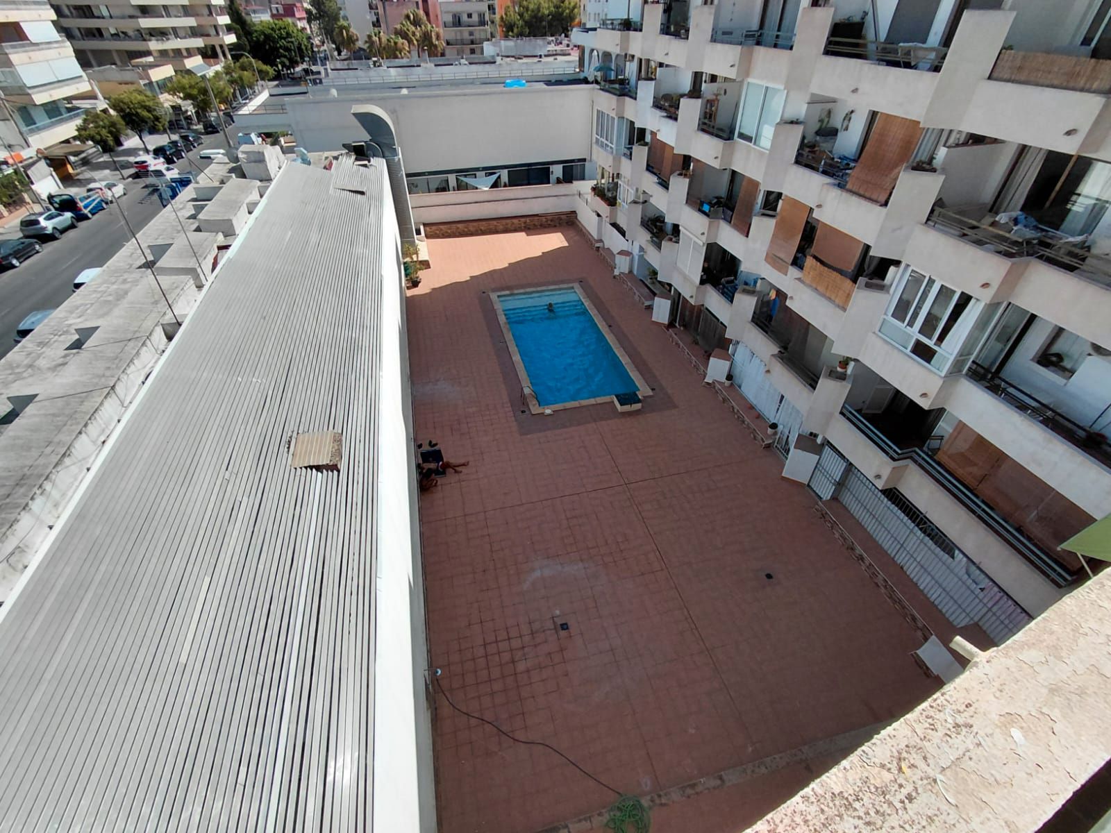 Piscina de Piso de alquiler en  Palma de Mallorca con Terraza, Horno y Piscina comunitaria