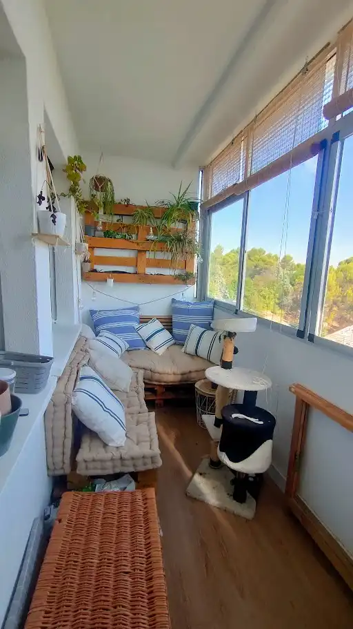 Terrasse von Wohnung zum Verkauf in Coslada mit Klimaanlage, Heizung und Parkett