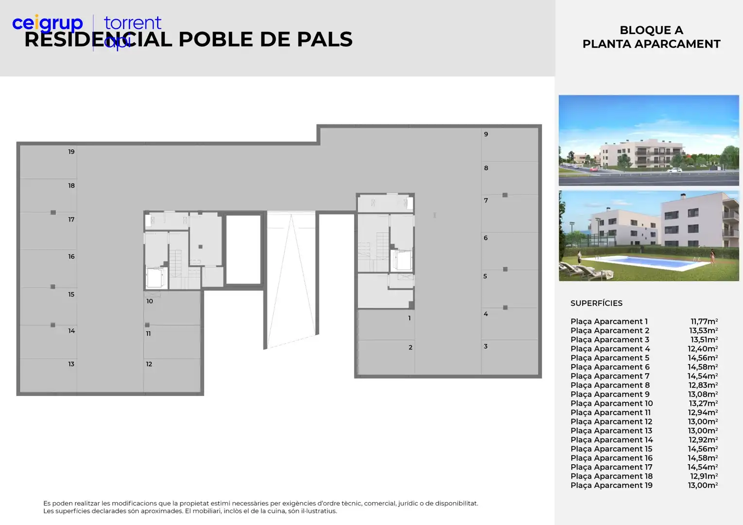 Wohnung mit Pool zum Verkauf in Poble, imagen 13