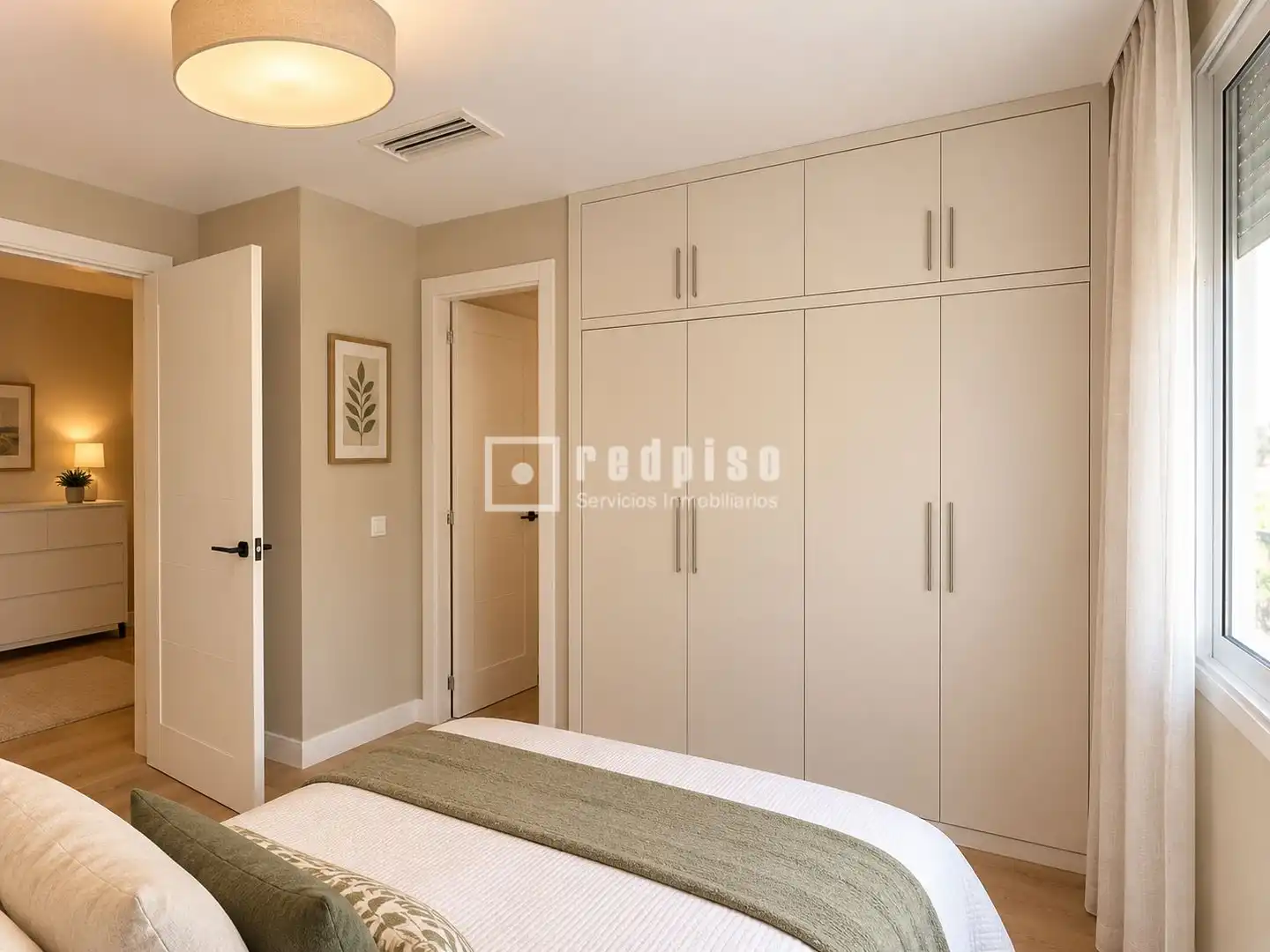 Schlafzimmer von Wohnung zum Verkauf in Madrid mit Klimaanlage, Heizung und Möbliert