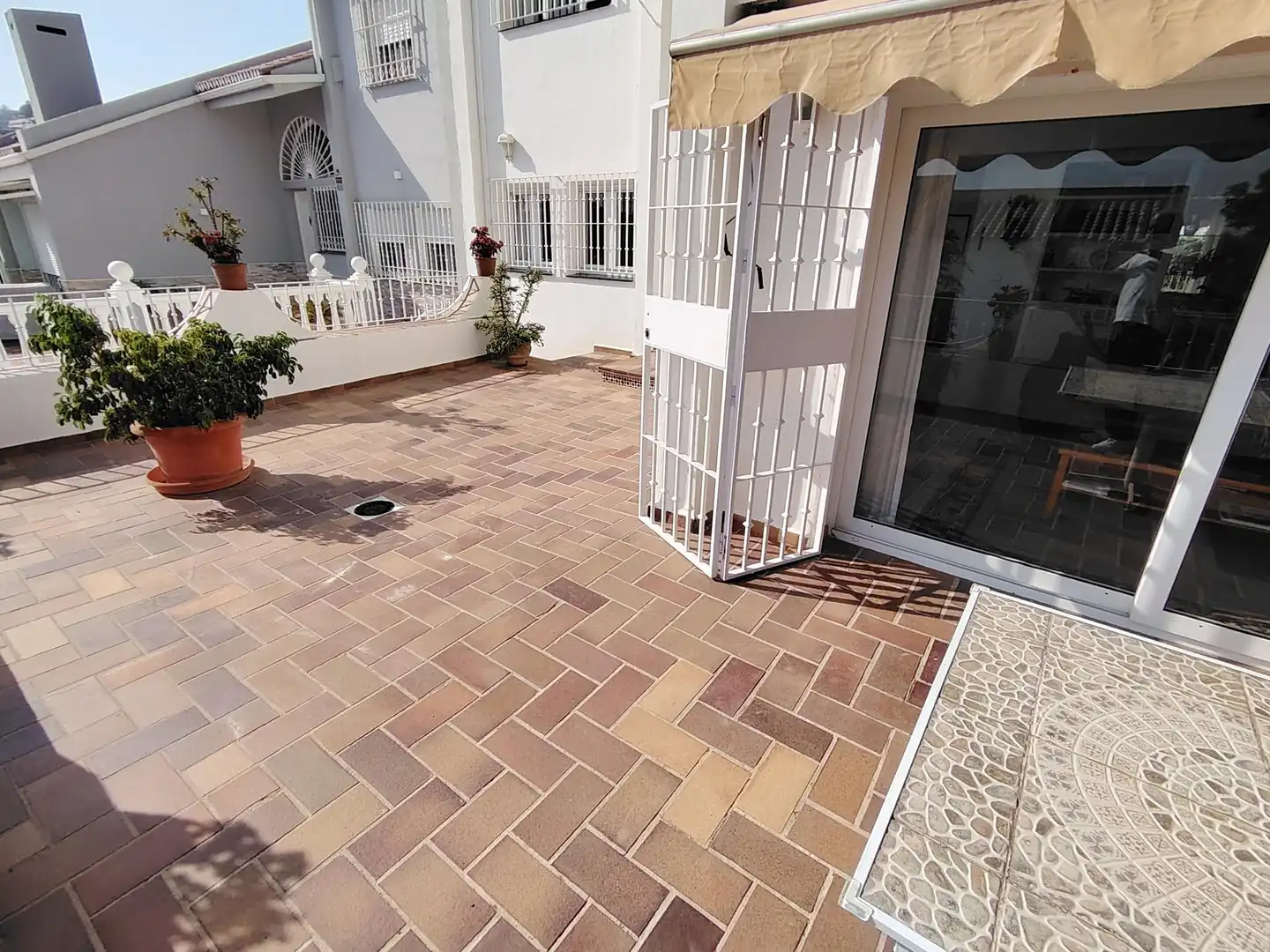 Terraza de Casa adosada en venta en Málaga con Aire acondicionado, Jardín privado y Trastero