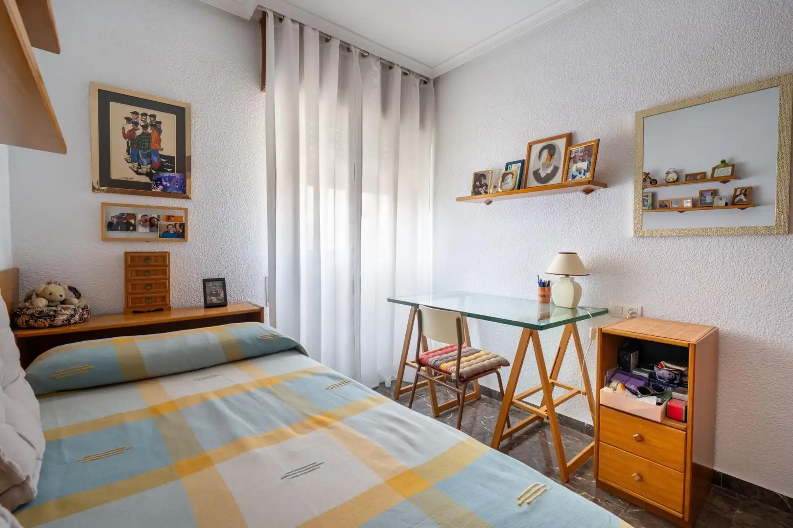 Bedroom of Flat for sale in Almería  with Air Conditioner, Storage room and Balcony