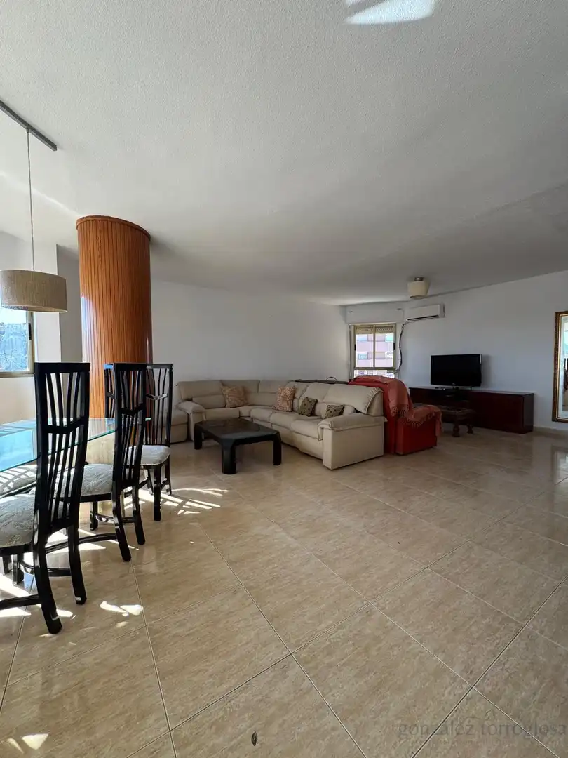 Living room of Flat for sale in Lorca  with Furnished and Balcony