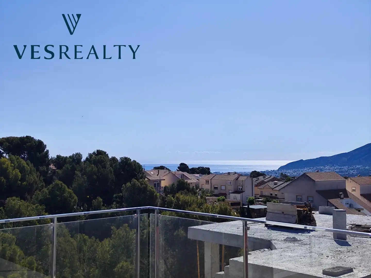 Vista exterior de Casa o xalet en venda en La Nucia amb Calefacció i Terrassa